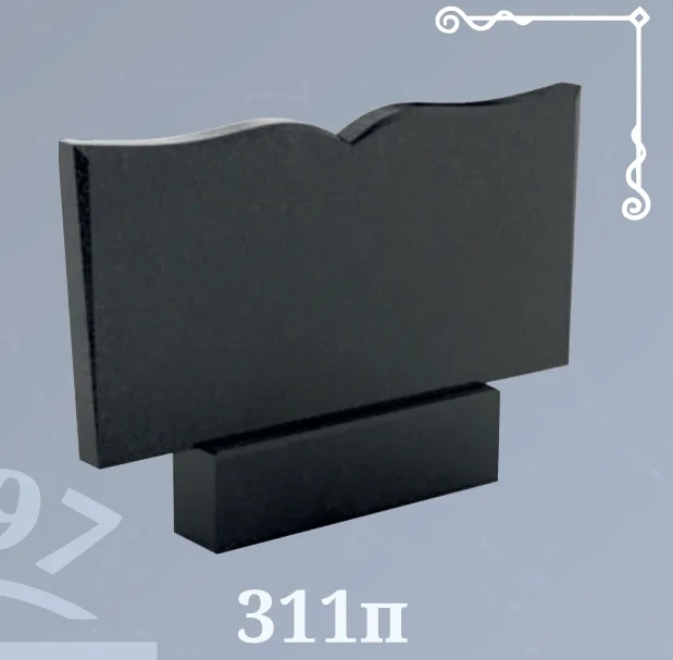Фрезерованный памятник: Модель №311п — артикул catalog-freza-311p