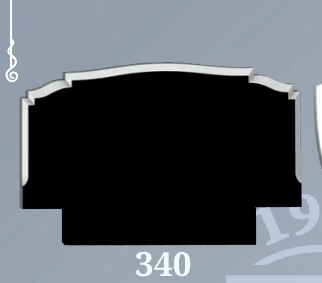 Фрезерованный памятник: Модель №340 — артикул catalog-freza-340